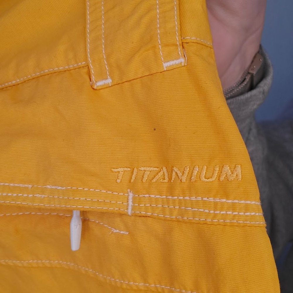 COLUMBIA TITANIUM Omni Dry Hiking Capri Orange Women's Lightweight Size 6 - Picture 3 of 7